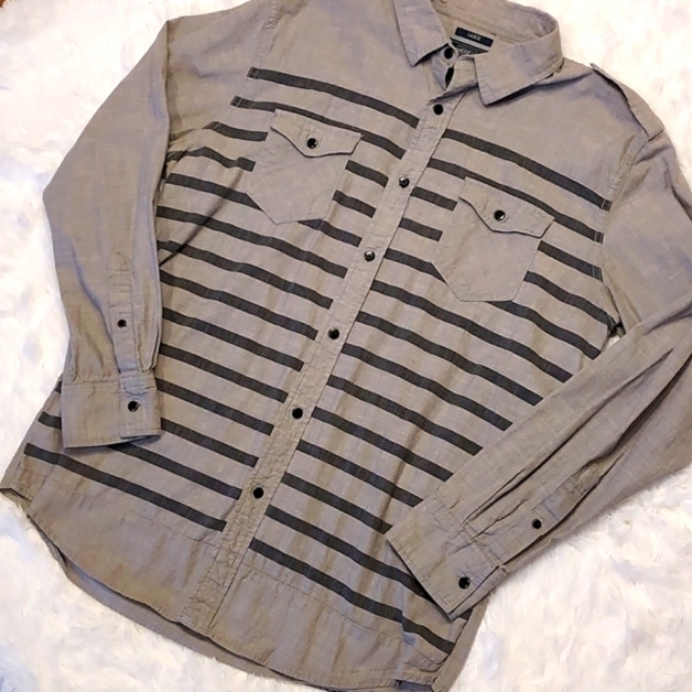 AMERICAN Rag men's button down dress shirt, size large